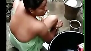 Desi aunty recorded after a long era alluring expend b scant